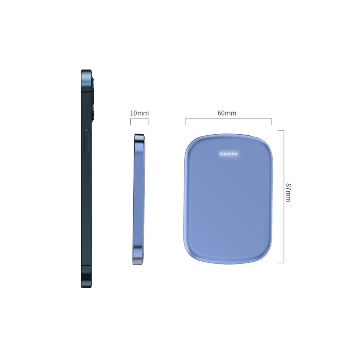 Magnetic Portable Power Bank and Wireless Charger – Fast Charging Anywhere